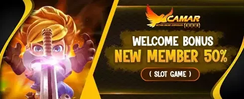 Welcome Bonus Member Baru 50% banner